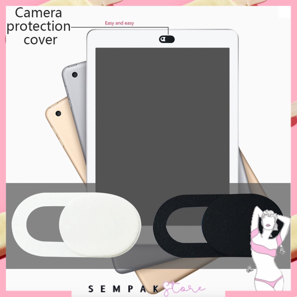 SS Penutup Pelindung Tutup Kamera Depan Laptop HP Webcam Camera Cover Aksesoris Laptop HP Handphone Depan Iphone Dan Android