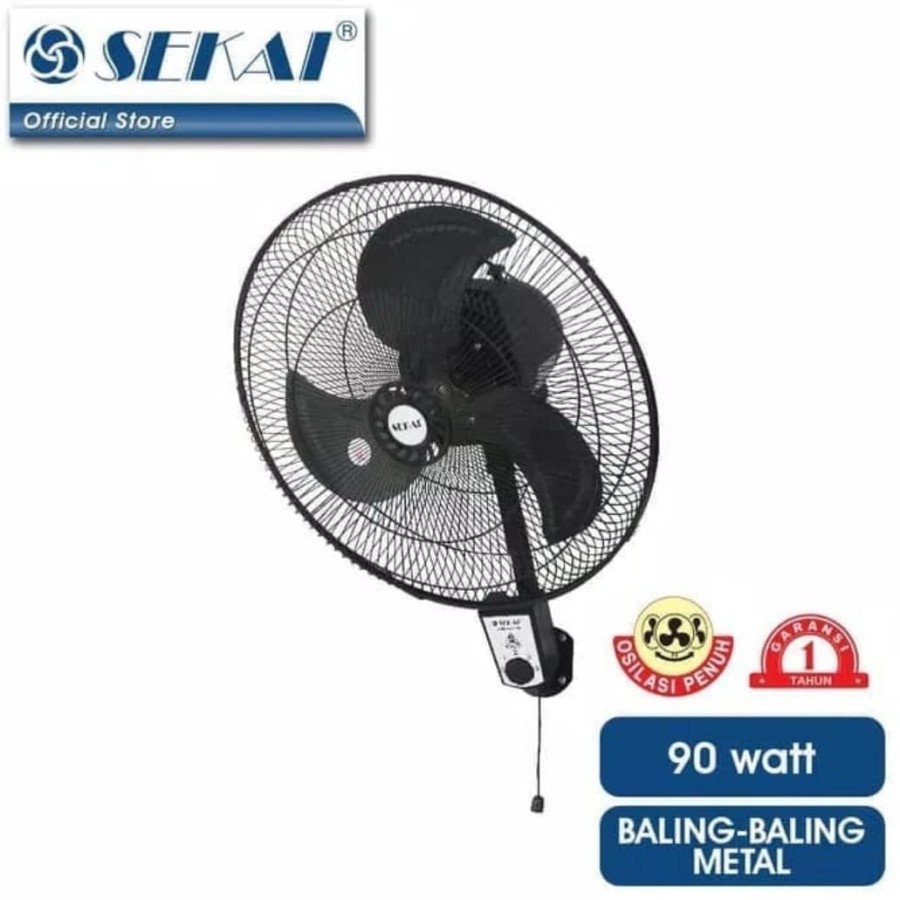 Wall Fan Sekai HWN-1857 18 Inch 45cm Termurah Sby