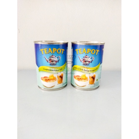 Susu Evaporasi Teapot 390grm / Evaporated Filled Milk BPOM RI ✅