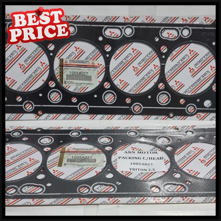 

[ASN] PACKING PAKING CYLINDER HEAD GASKET TRITON 2.5 2500CC GRAPIT 1005A027
