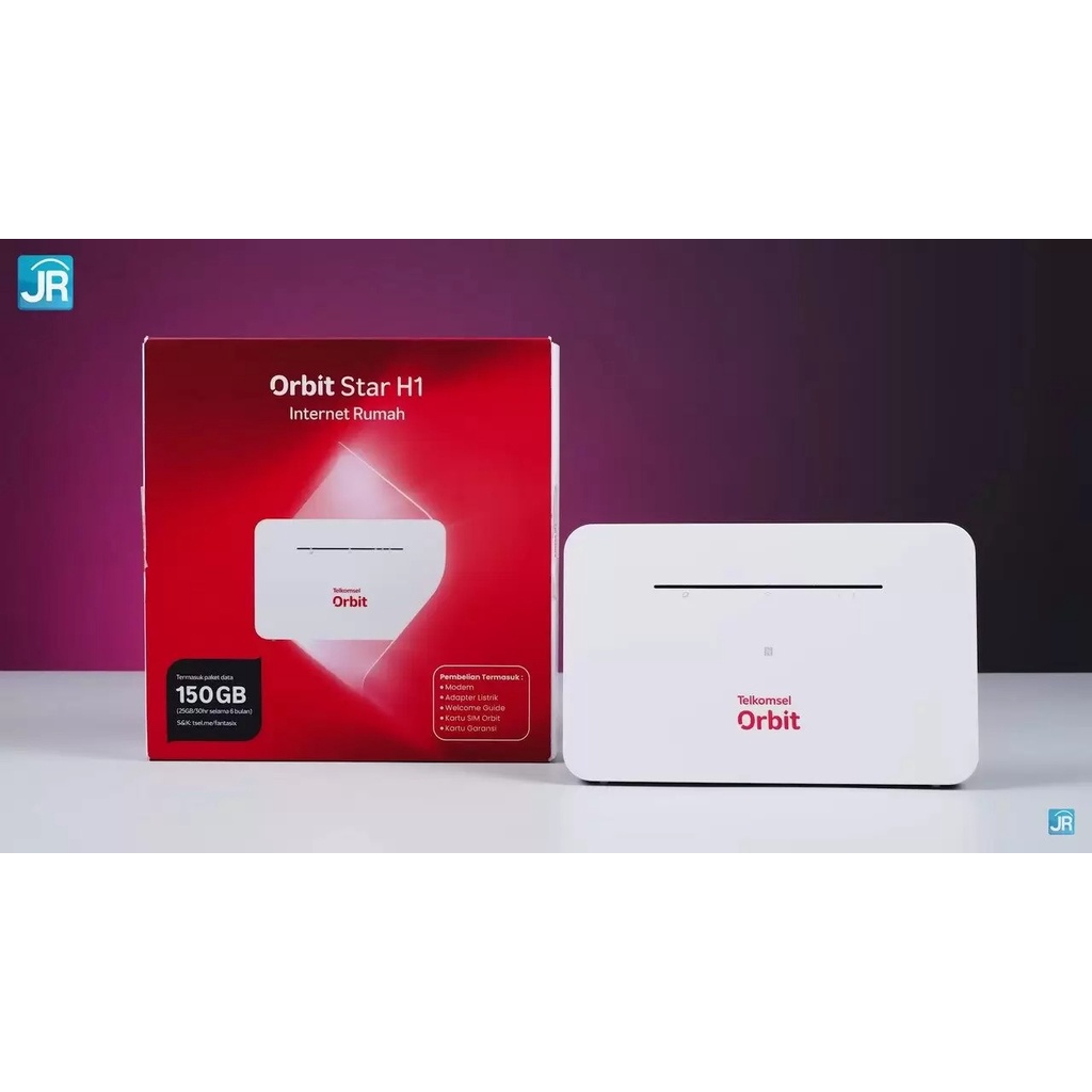 Home Router Orbit Star H1 B311B-853 Telkomsel 4G LTE Free 150GB Unlock All Operator