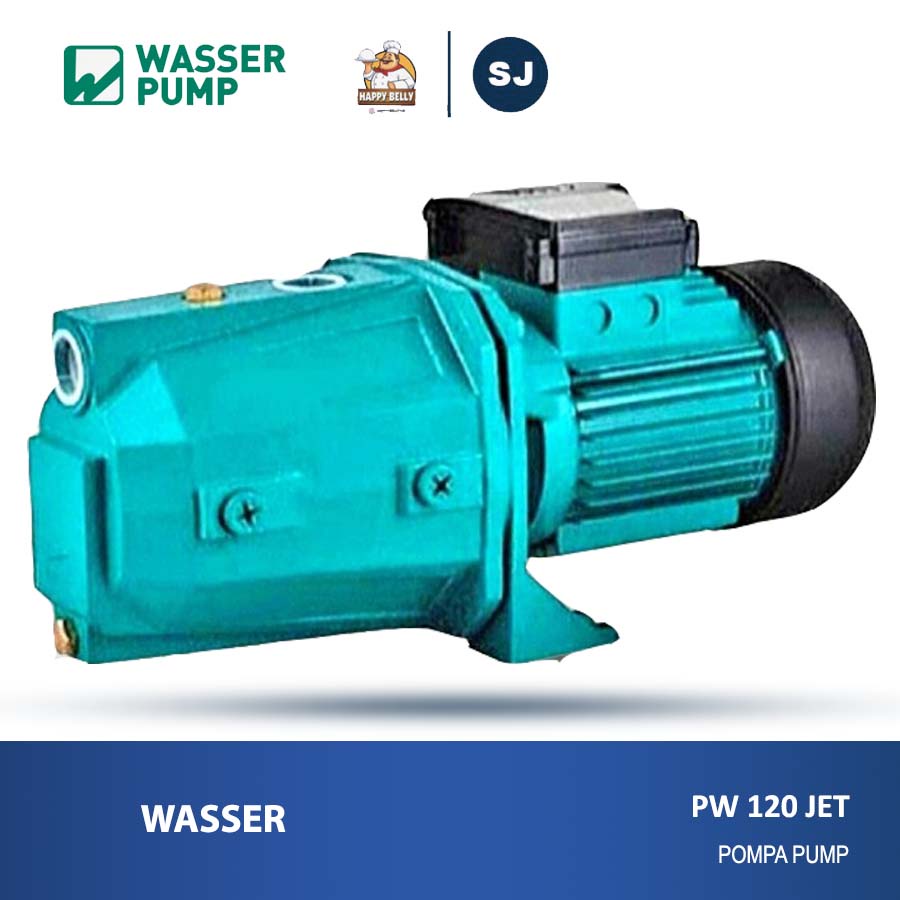 WASSER Semi Jet Pump Pompa Dangkal PW-120JET / PW120JET / PW 120 JET