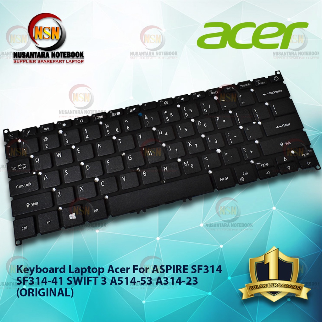 Keyboard Laptop Acer ASPIRE SF314 SF314-41 SWIFT 3 A514-53 (ORIGINAL)