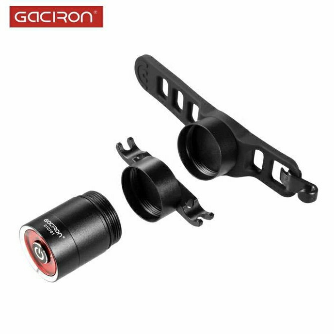 Lampu belakang sepeda smart Gaciron W10-BS 2 bracket model terbaru