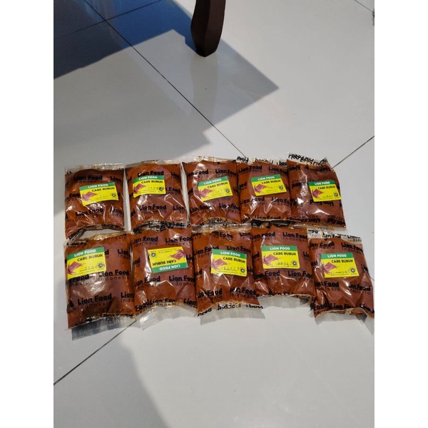 

CABE BUBUK KEMASAN 100 GRAM BUMBU TABUR CABE BUBUK