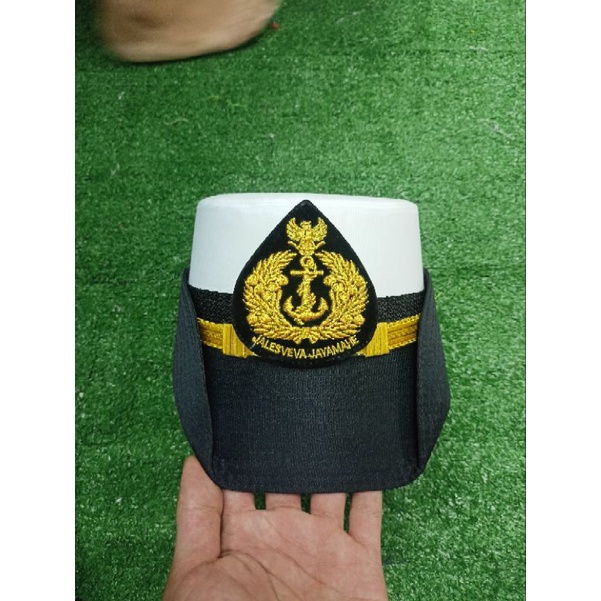 Topi Pet PDU Kowal TNI AL Kualitas Terbaik -56