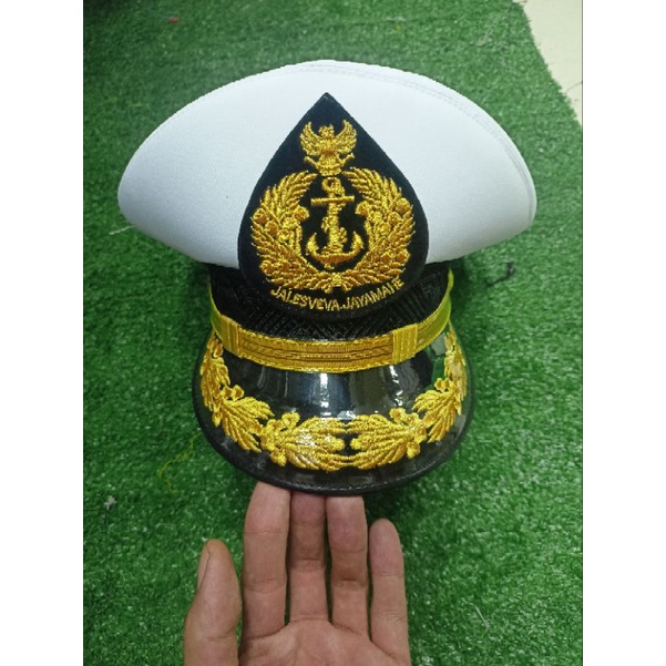 Topi Pet PDU TNI AL Pamen Kualitas Terbaik -57