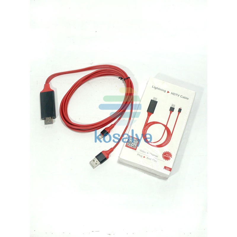 Kabel Lightning TO HDMI Digital TV AV LCD