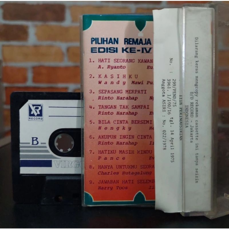 Kaset Pita Anita Rachman-Sepasang Merpati