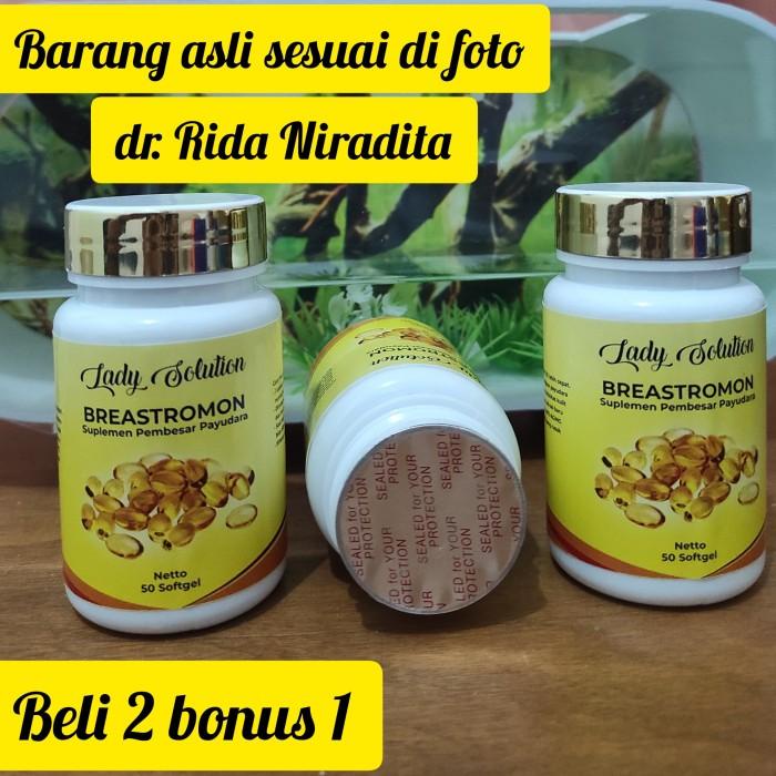 Terlaris Breastromon Estrogen Hormon Suplemen Pembesar Payudara Original Asli
