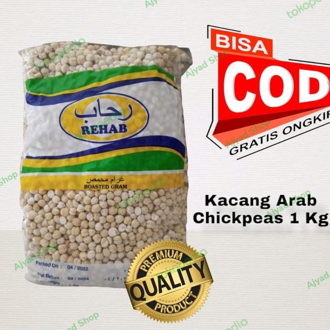 

HOT SALE Kacang Arab Roasted Chikcpeas 1 kg