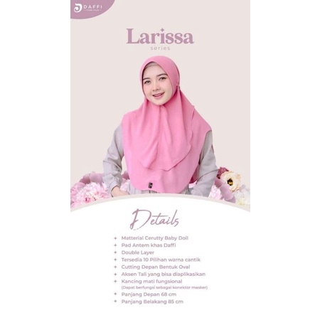 larissa hijab by daffi hijab