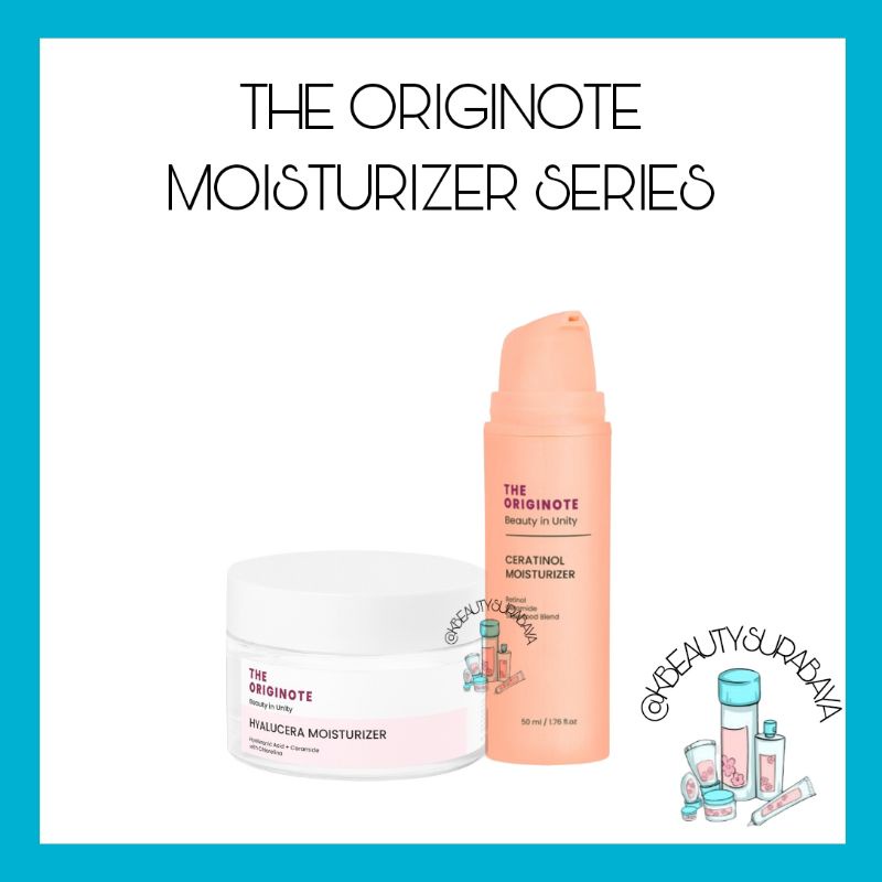 THE ORIGINOTE Hyalucera Moisturizer Gel / THE ORIGINOTE Ceratinol Moisturizer / THE ORIGINOTE 24k Symwhite Jelly Booster