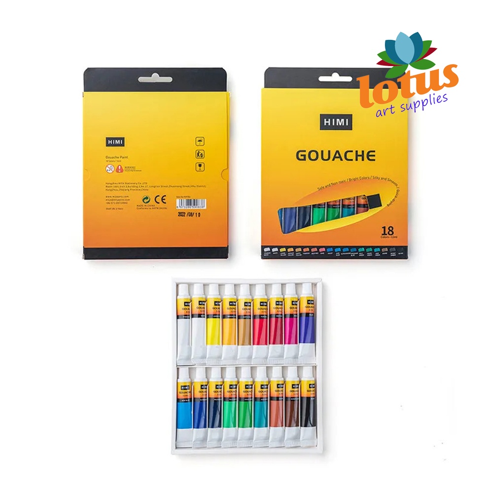 

MIYA Gouache 12 ml Set 18