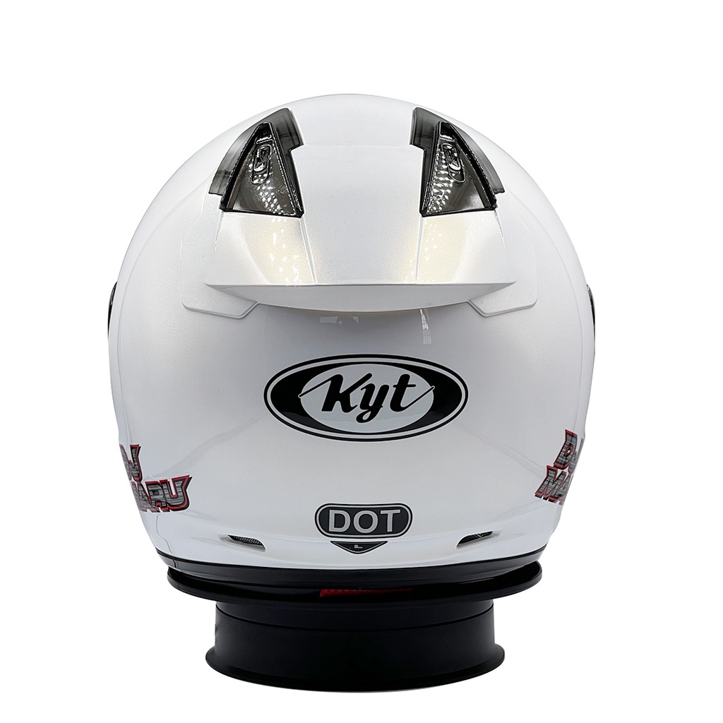 Helm KYT DJ Maru Solid White