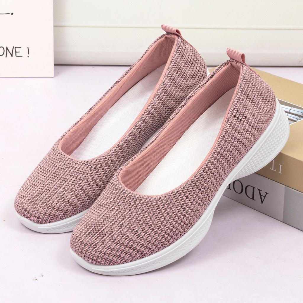 Sepatu Flyknit Shoes Wanita Import QP-0712 / Sepatu Slip On Wanita Import Premium Quality