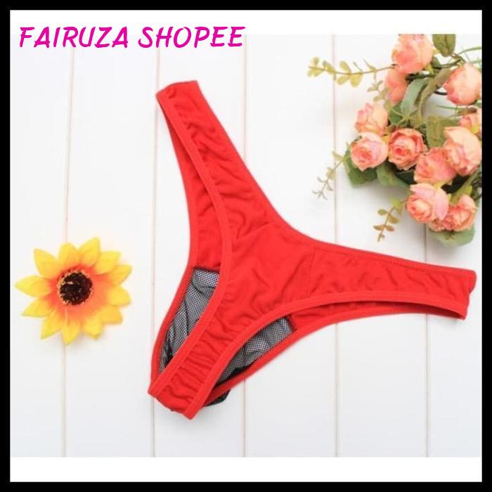CELANA DALAM SEXY PRIA THONG SEGITIGA TRANSPARAN G STRING CELANA Y035 CELANA DALAM SEXY PRIA THONG S