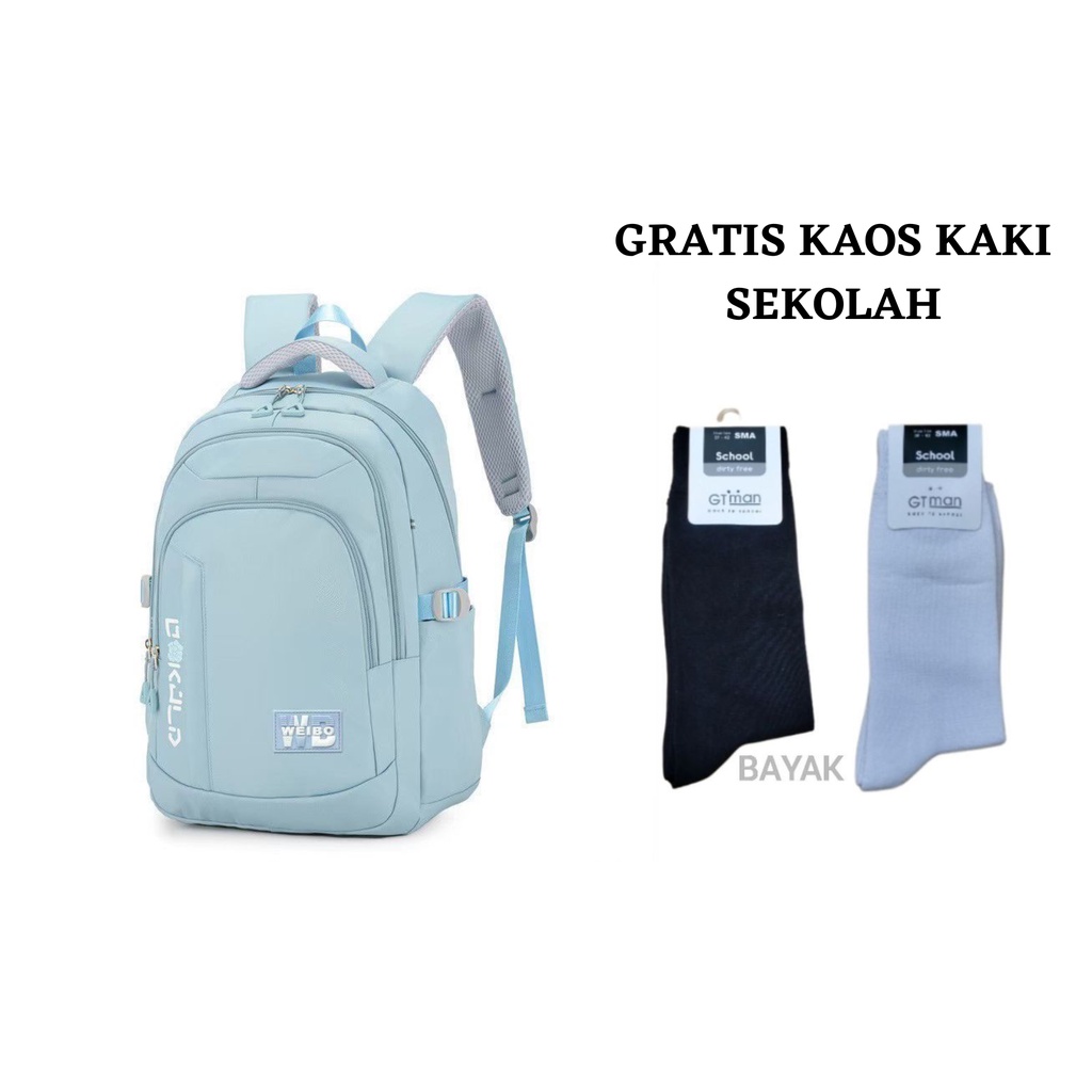 NEW ARRIVAL!! Tas Sekolah Anak Perempuan Sekolah Dasar 1-2-3-4-5-6 Kelas Anak TK SD Ransel Gadis