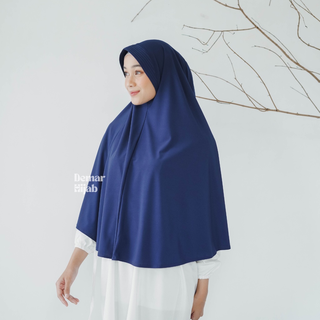 Demar Hijab - Samaira (Hijab Bergo Jumbo Pet Jersey Super Premium)