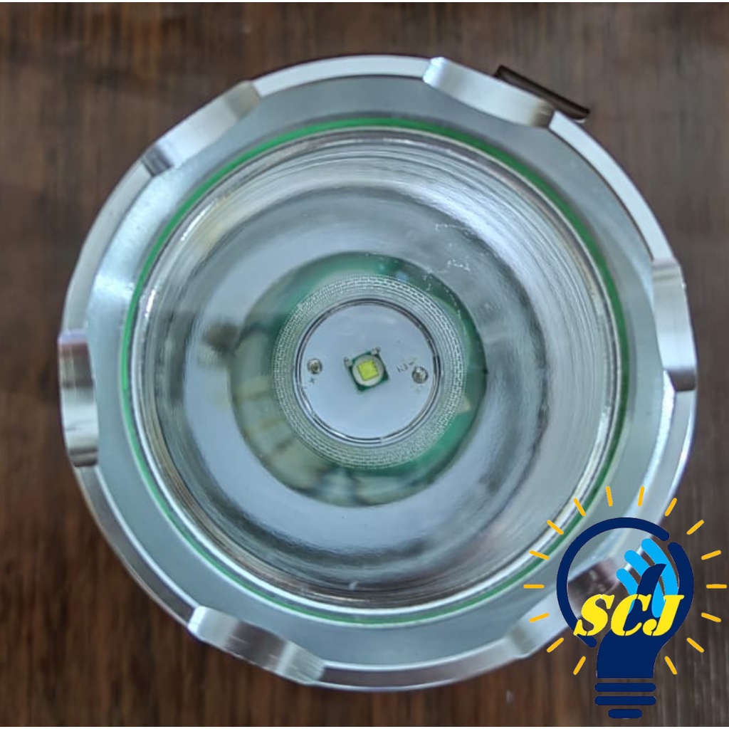 Senter police SWAT monster belor cree T6 fokus 5 mode camping