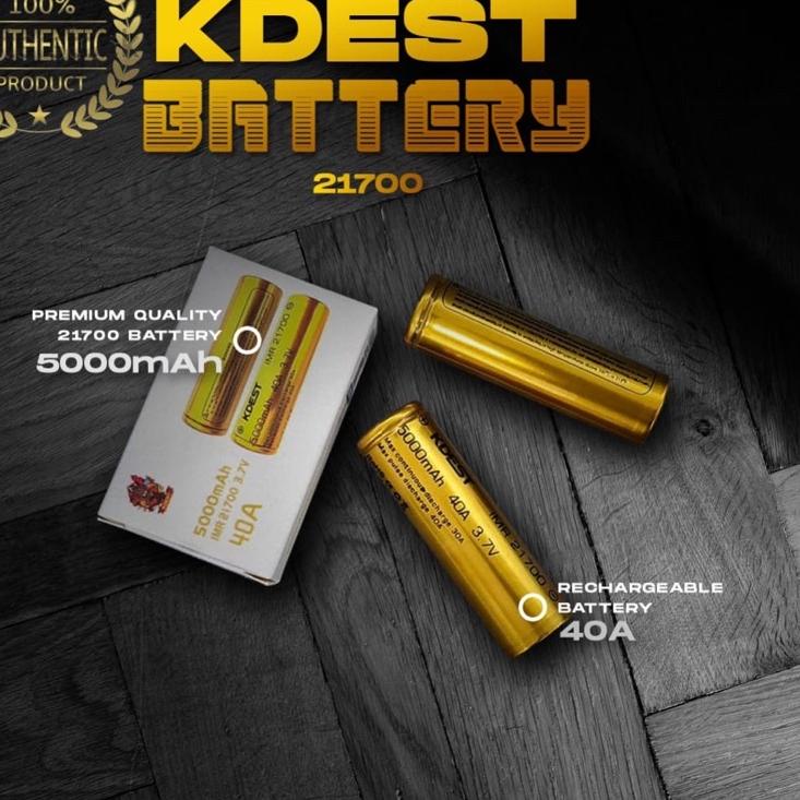 Di⚡kon   Baterai 21700 Kdest 5000mAh 40A Authentic