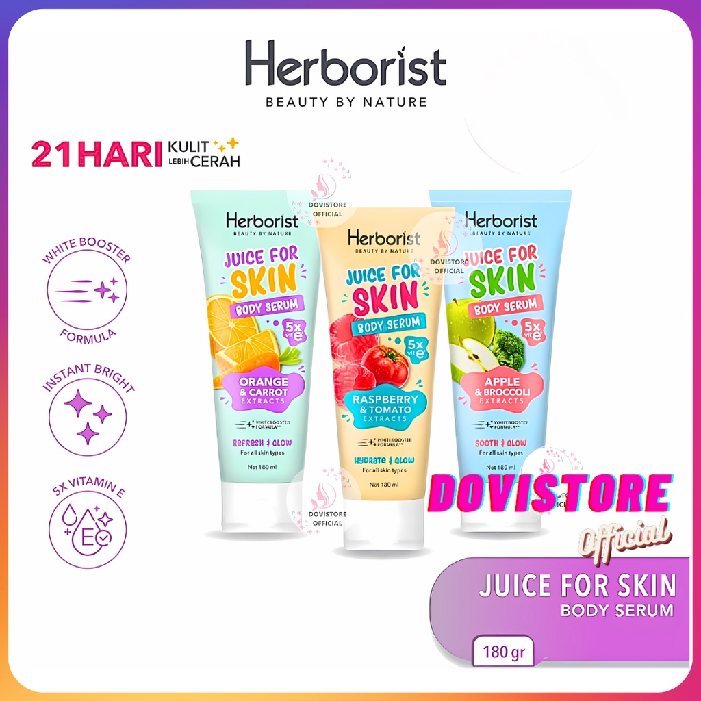 Herborist Juice For Skin Body Serum - 180ml