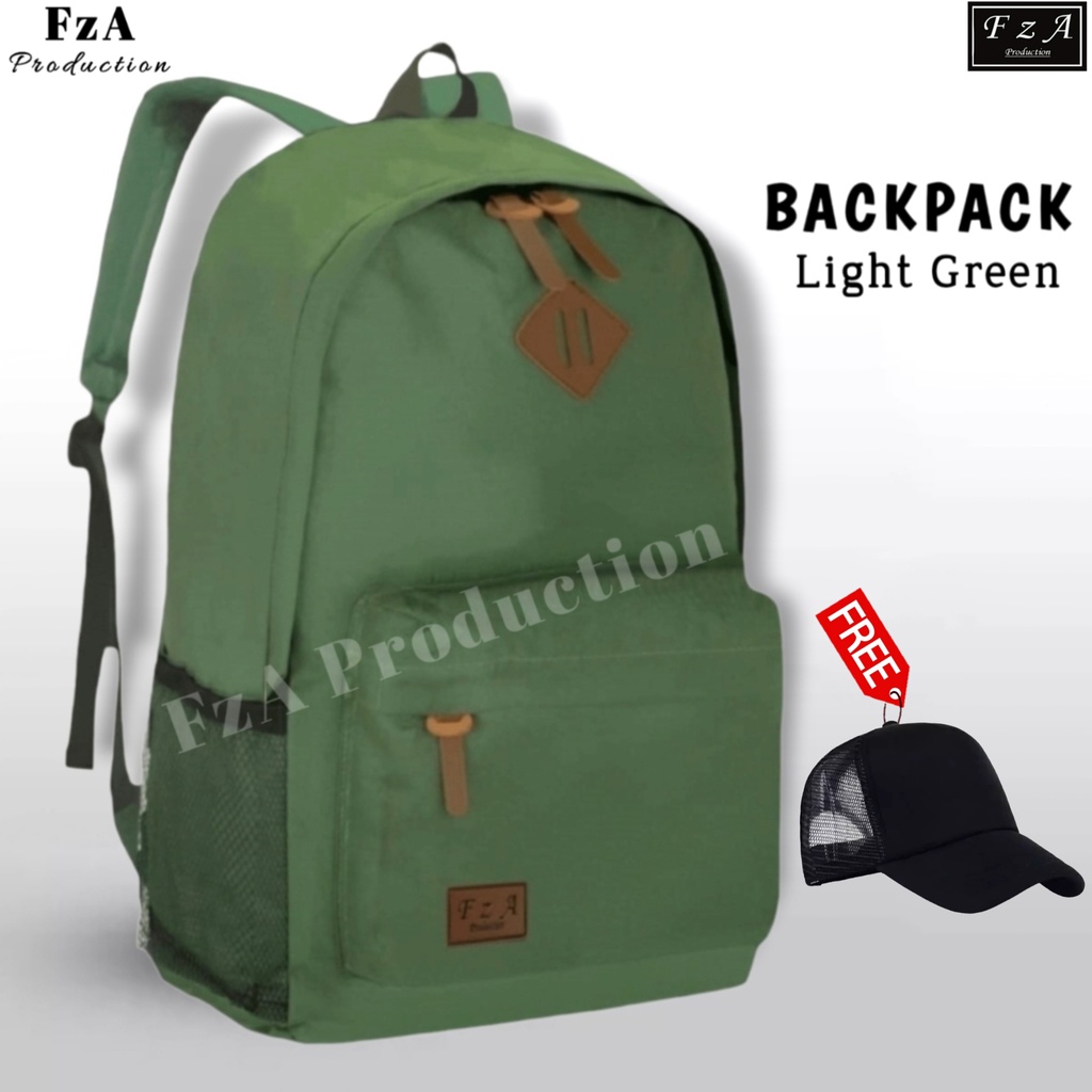 FzA Official - Tas Ransel Distro Casual Pria Wanita / Tas Ransel Laptop Backpack Sekolah Kuliah Distro Original Tas Punggung Laptop - LGTP