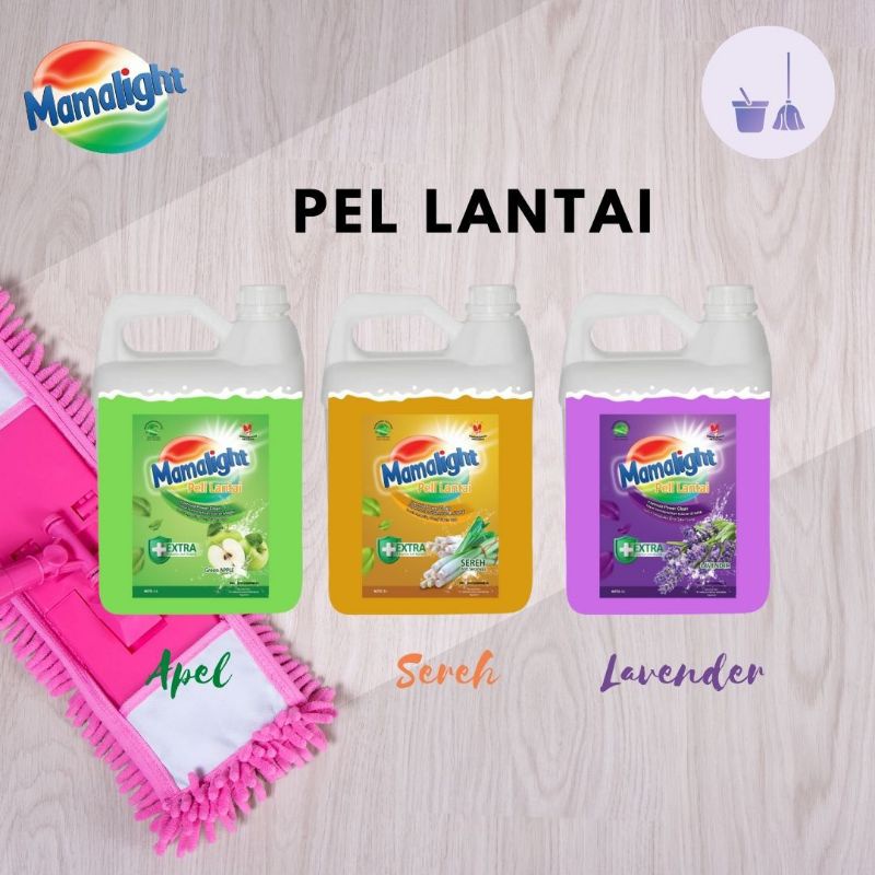 Mamalight Sabun Pembersih lantai 5 liter