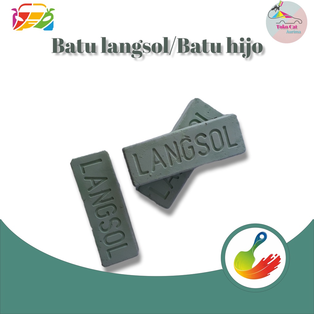 BATU IJO BATU LANGSOL BATU PENGKILAP LOGAM CHROME LOGAM