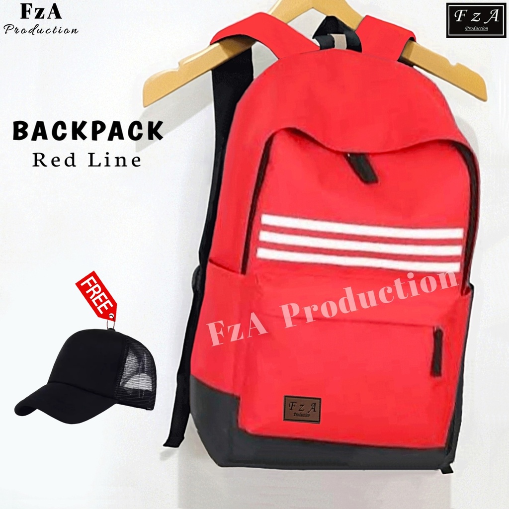 FzA Official - Tas Ransel Gendong Laptop Distro Sekolah Kuliah Pria Wanita Backpack Murah Original Tas Punggung Laptop - RDLTP