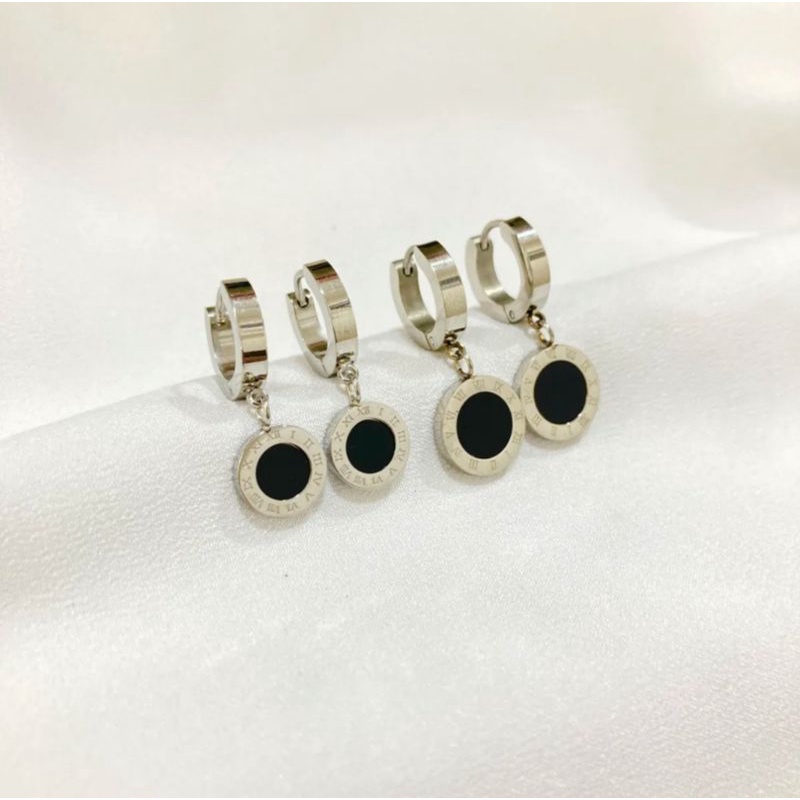 anting clip titanium anti karat anting wanita dewasa