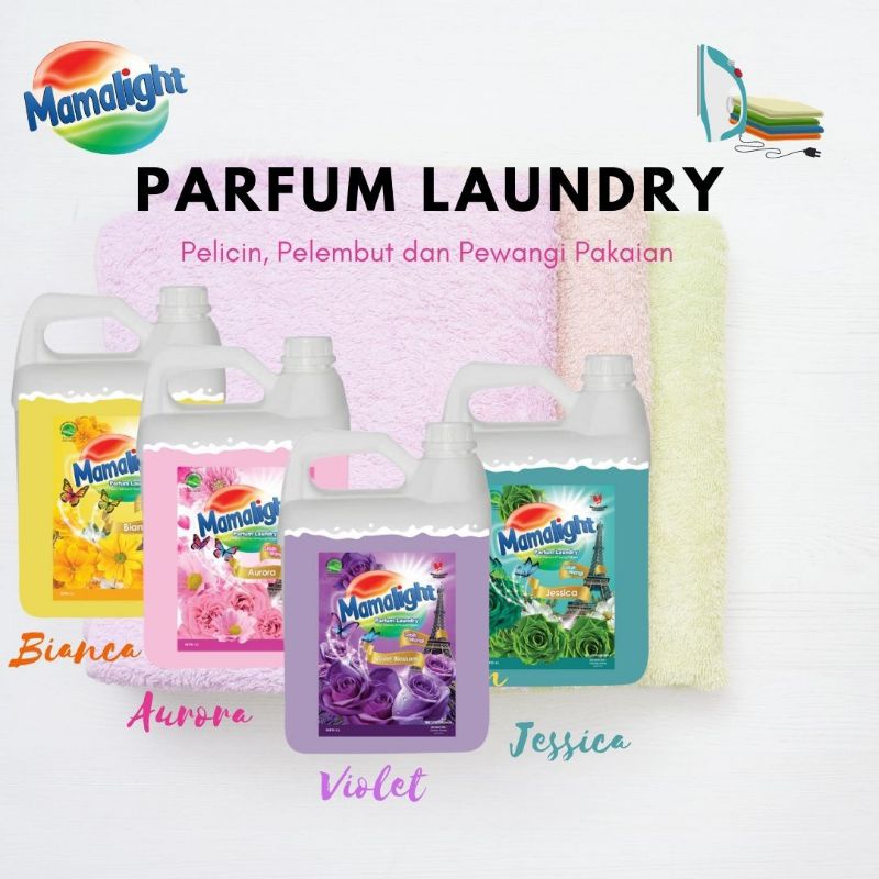 Parfume Laundry Pakaian 5 liter MamaLight