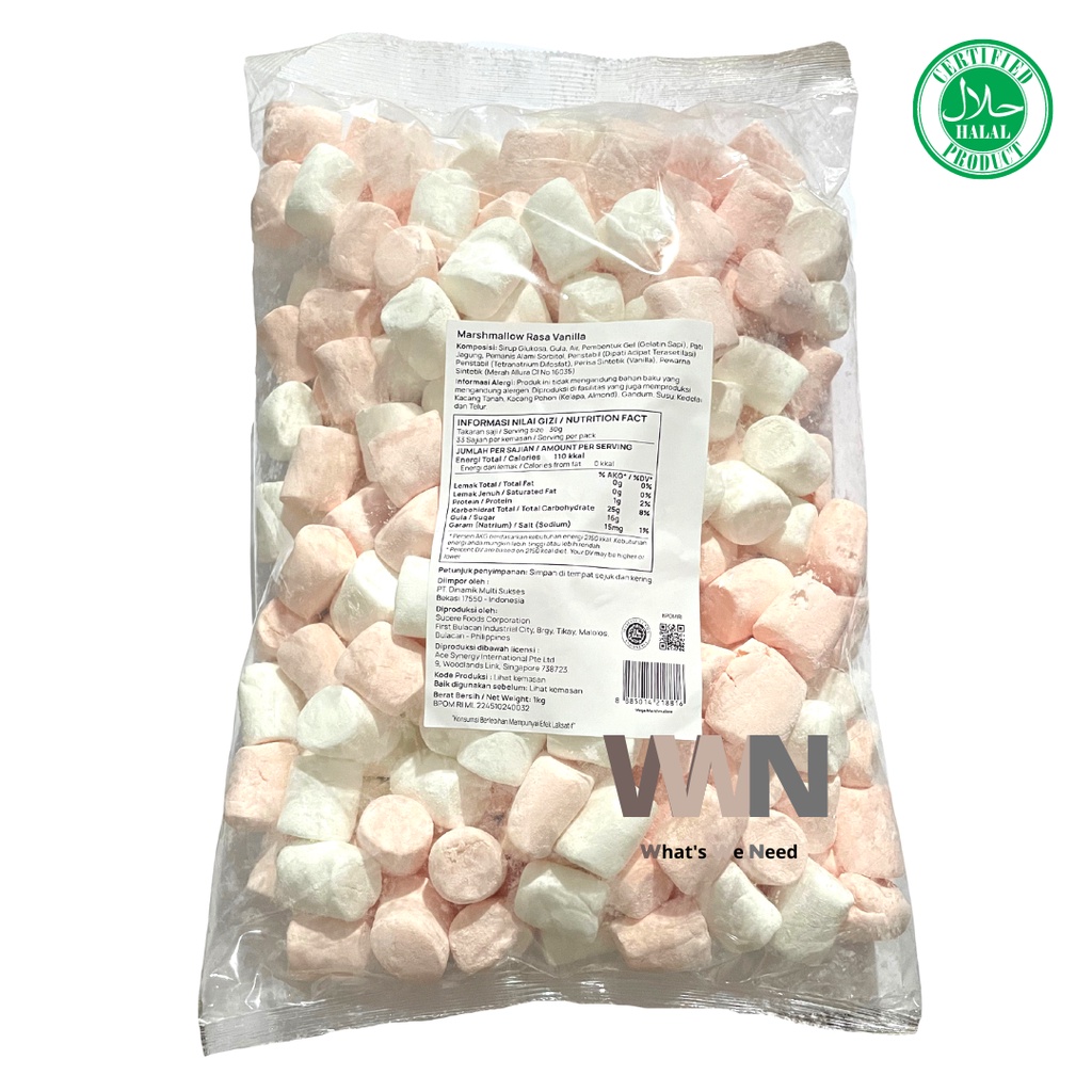 

Corniche Mega Marshmallow 1KG