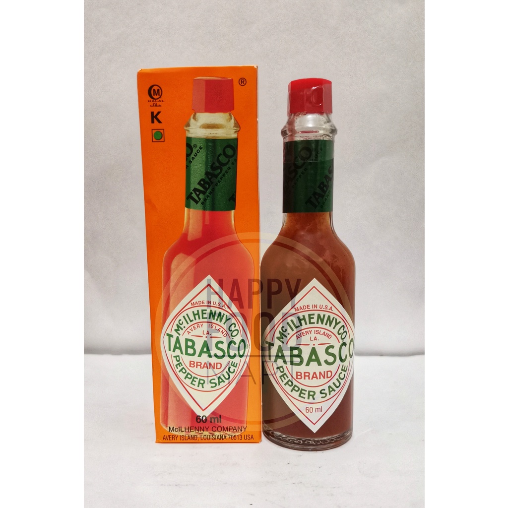 

[100% ORIGINAL] TABASCO BRAND RED PEPPER SAUCE 60ML/TOBASCO ORIGINAL IMPORT USA/CABE IMPOR/SAUS CABAI