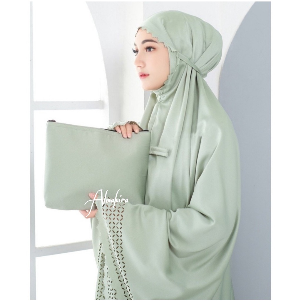 Mukena Dewasa Shakila Laser Cut Premium Original By Almahira