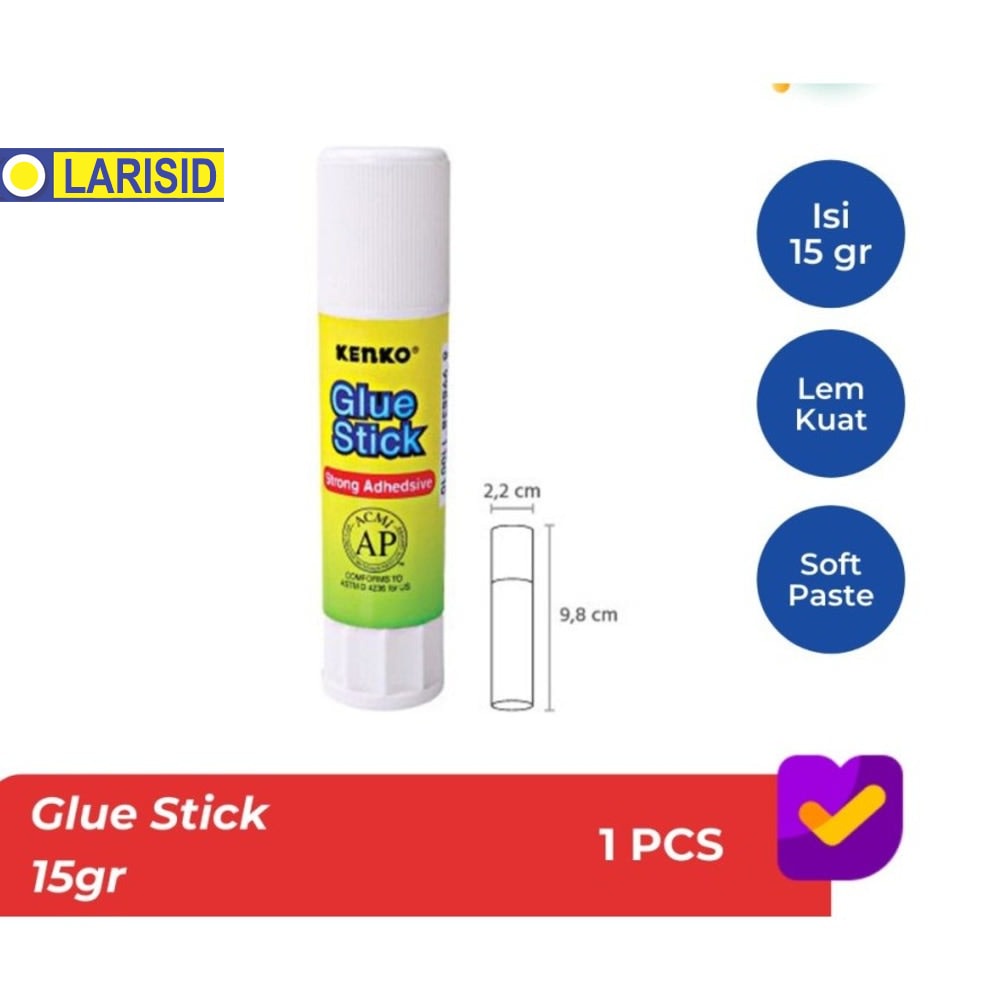 

Glue Stick Kenko GS-02 15 Gr