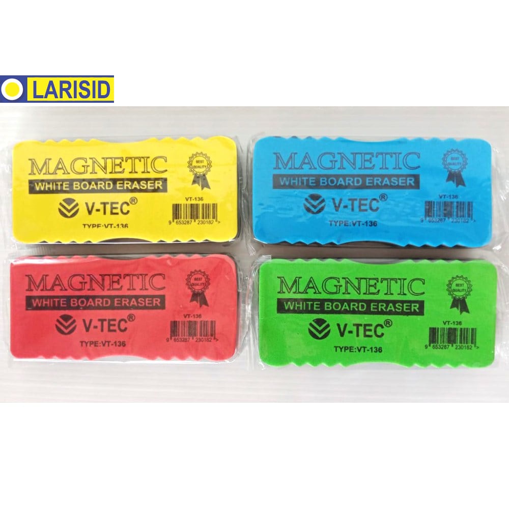

Penghapus Whiteboard Eraser Whiteboard V-Tec Magnetic Penghapus Magnet Vt 136
