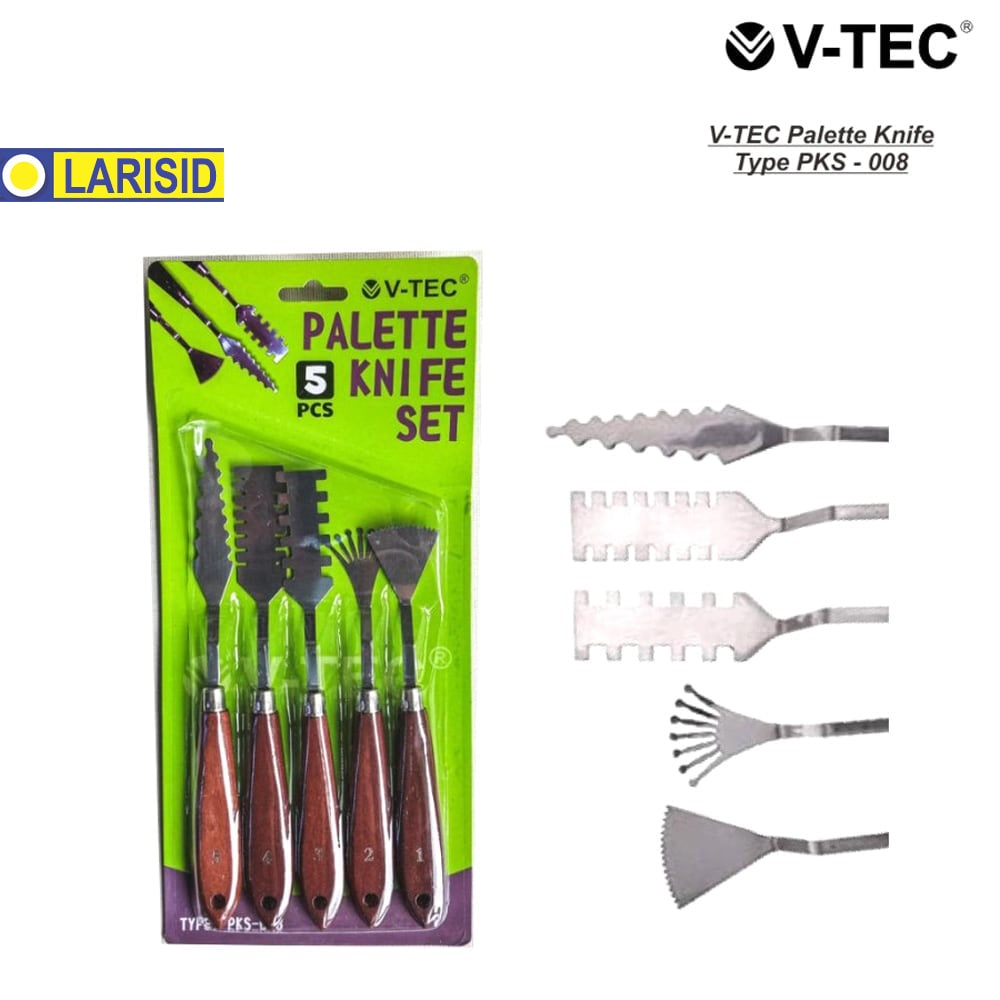 

Palette Knife V-Tec Set Pks 008 Pisau Palet