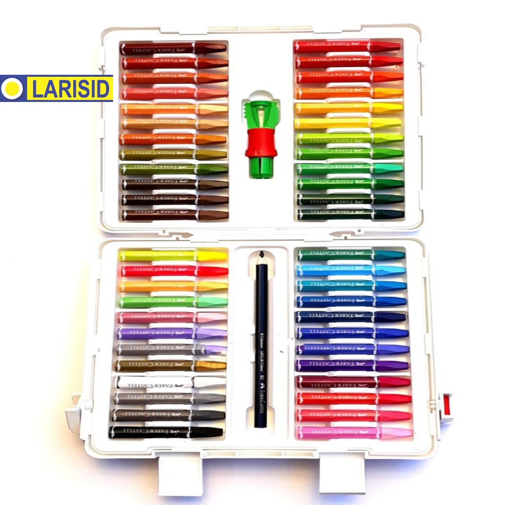 

Faber Castell Hexagonal Oil Pastel Crayon 48 Colours Warna