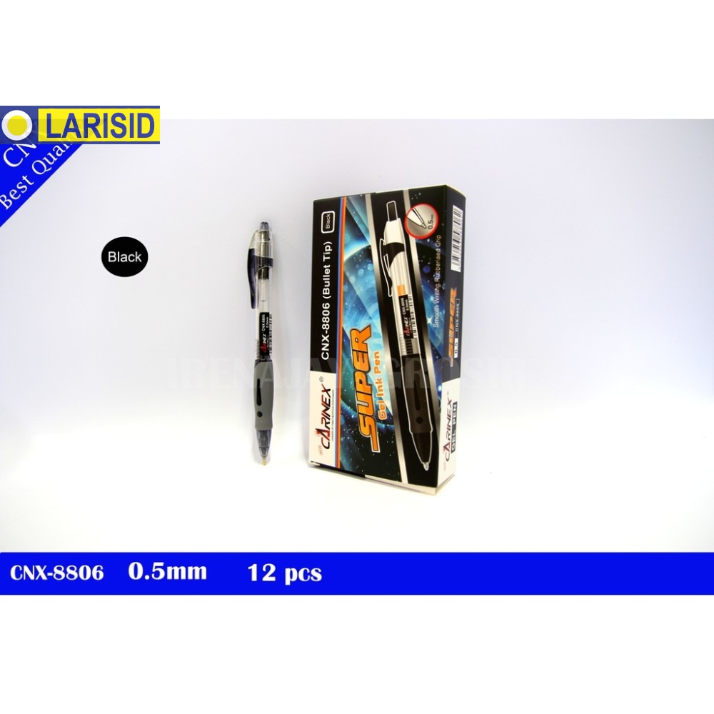 

Pulpen Gel Ink Isi 12 Bolpen Cnx 8806