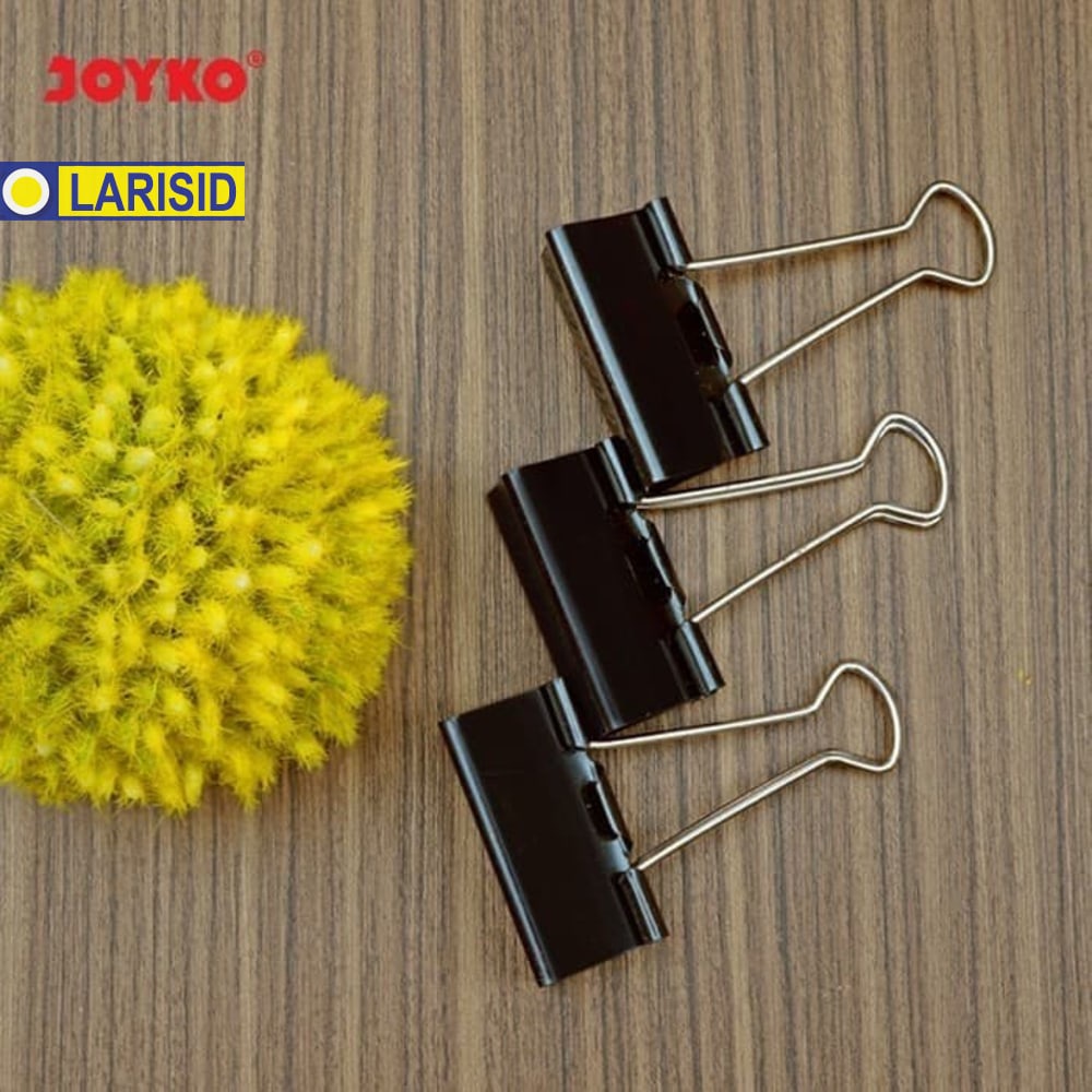 

Joyko Binder Clips No.200 Penjepit Kertas Size 41Mm Per Pack Clip Klip