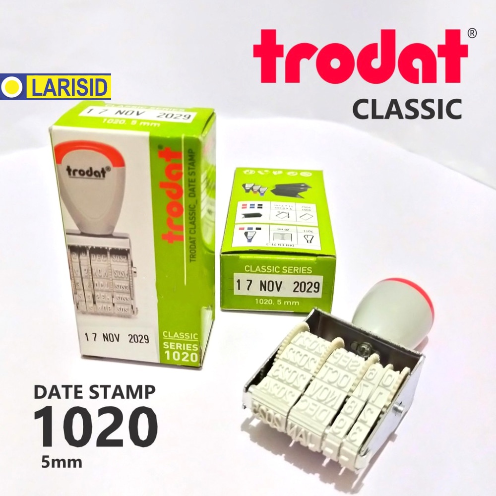 

Trodat Date Stamp Stempel Trodat Tanggal 4 Mm