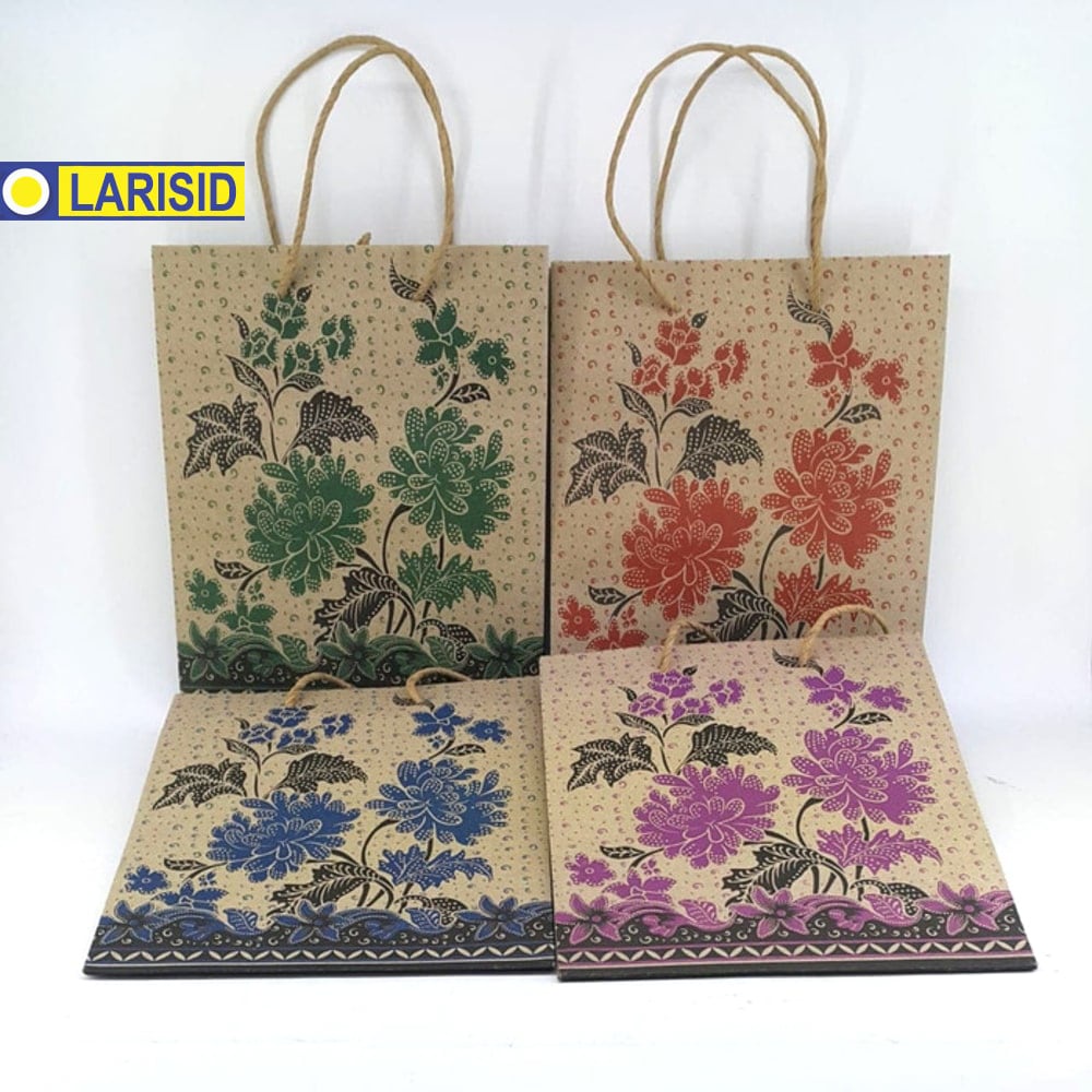 

Paper Bag Kraft Tali Bunga Okey A 24X20 Cm