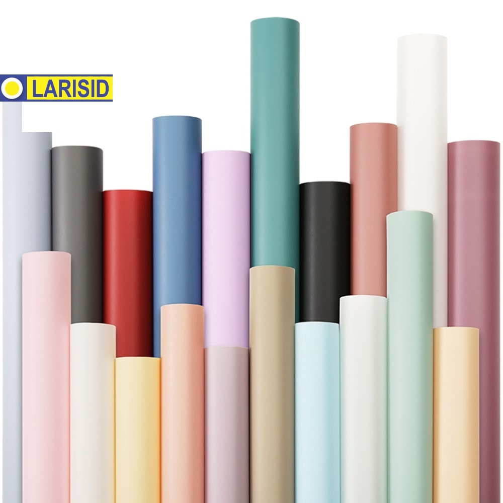 

[5 Lembar] Flower Wrapping Paper Kertas Buket Bunga Polos Korea Cellophane