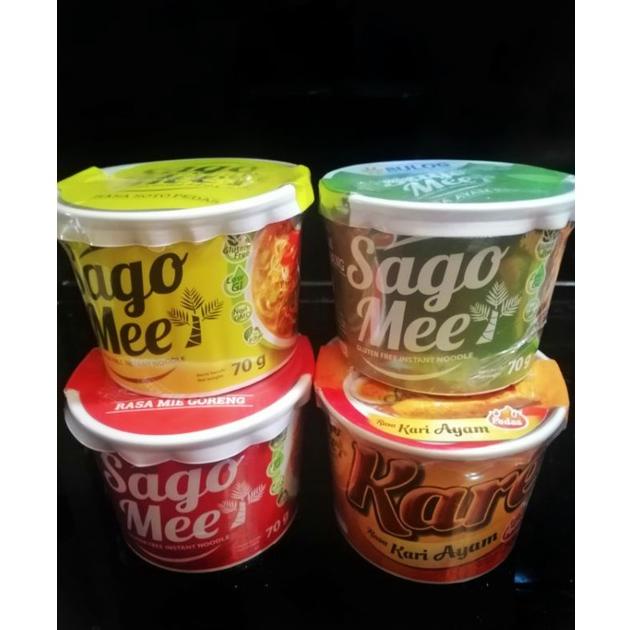 

✨MEGA ⚡ALE✨ Sago Mee Paket 4 Varian Rasa (Cup)