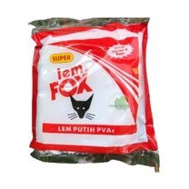 

Lem Fox Putih 400gr / Lem Putih PVAc untuk Plamur Kayu