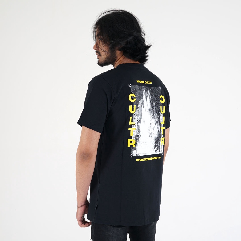 Whoopculture Tshirt &quot;Unstructured&quot; Black