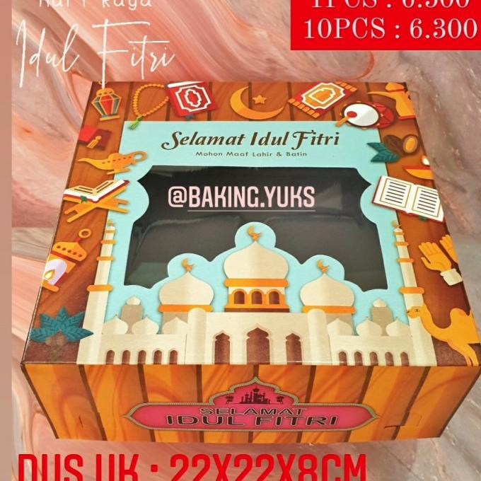 

Hampers Box Dus Packaging Idul Fitri/Hampers Lebaran/22X22X8/Box 17B Discount