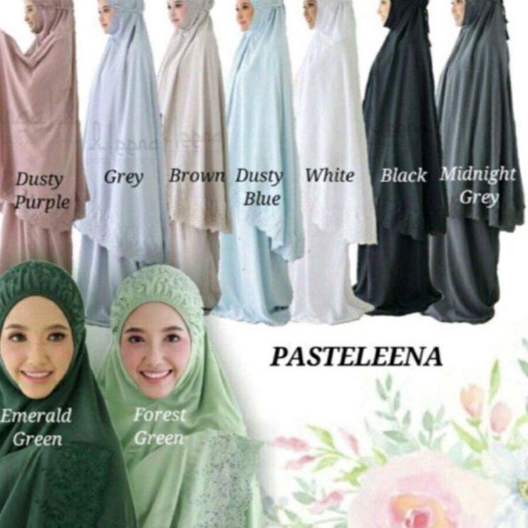 Klik Pesan MUKENA KHADIJAH PASTELEENA FREE TAS / MUKENA DEWASA KHADIJAH JUMBO / MUKENA KHADIJAH / MU
