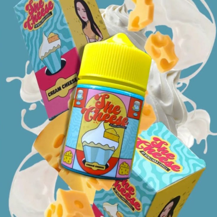 She Cheese Cream Cheese 60ML by Berlliana Lovell x Juicestation Liquid